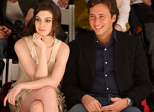 Anne Hathaway and Raffaello Follieri