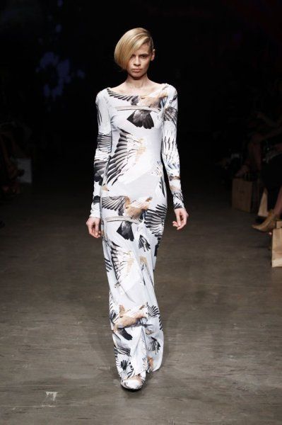 Bassike Spring 2011 bird dress