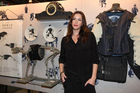 G-Star RAW Gallery Liv Tyler 2010 Shanghai World Expo