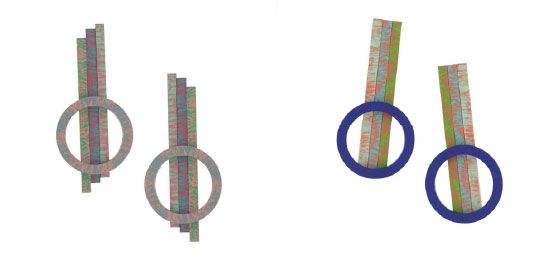 Rachel Gilman circle earrings