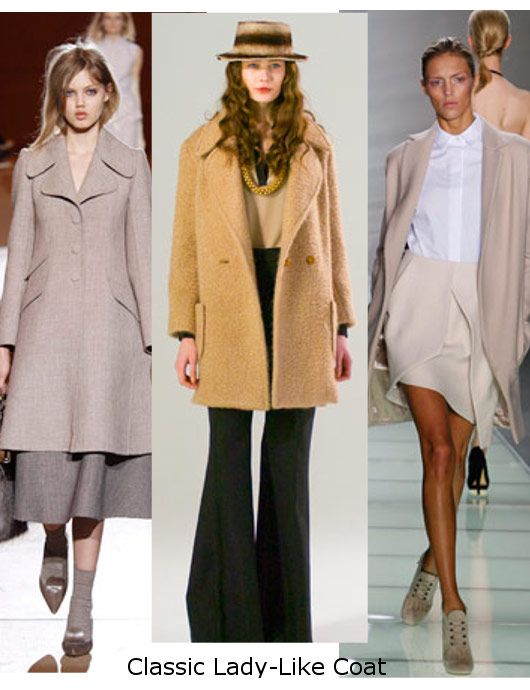 womens fall 2010 classic coat trends
