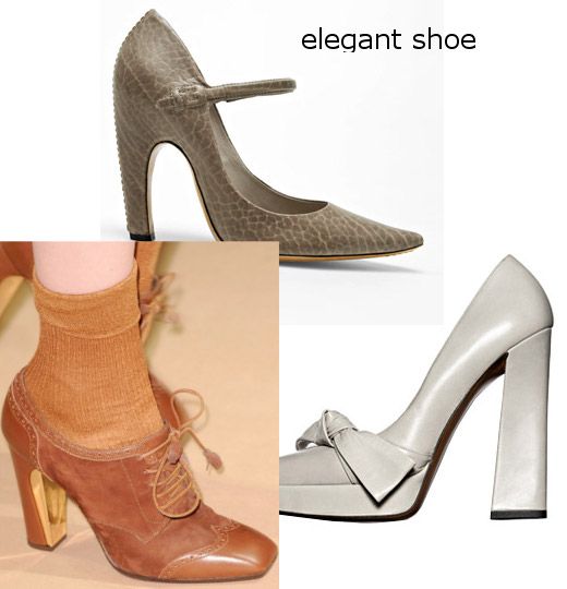 womens fall 2010 elegant shoes trend