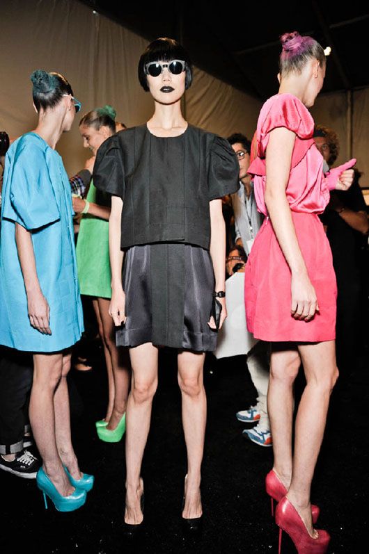 Alexandre Herchcovitch black dress image of Alexandre Herchcovitch black dress