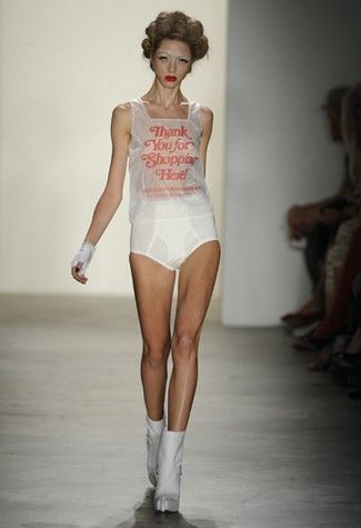 jeremy scott garbage bag shirt image of jeremy scott garbage bag shirt