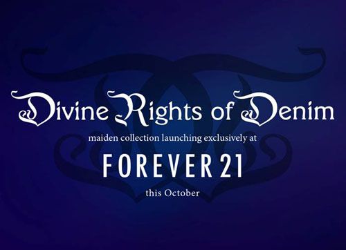Divine Right of Denim for forever21 image of Divine Right of Denim for forever21