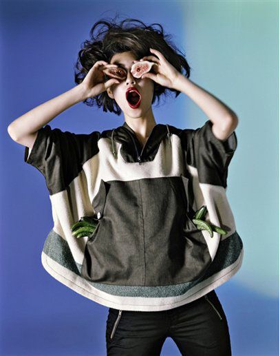 Kiko Mizuhara in NYC Barneys campaign image of Kiko Mizuhara in NYC Barneys campaign