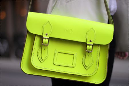 Spring 2011 bold color trend