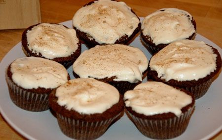 ginger molasses cupcakes