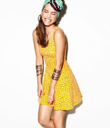 hm yellow dress image of hm yellow dress