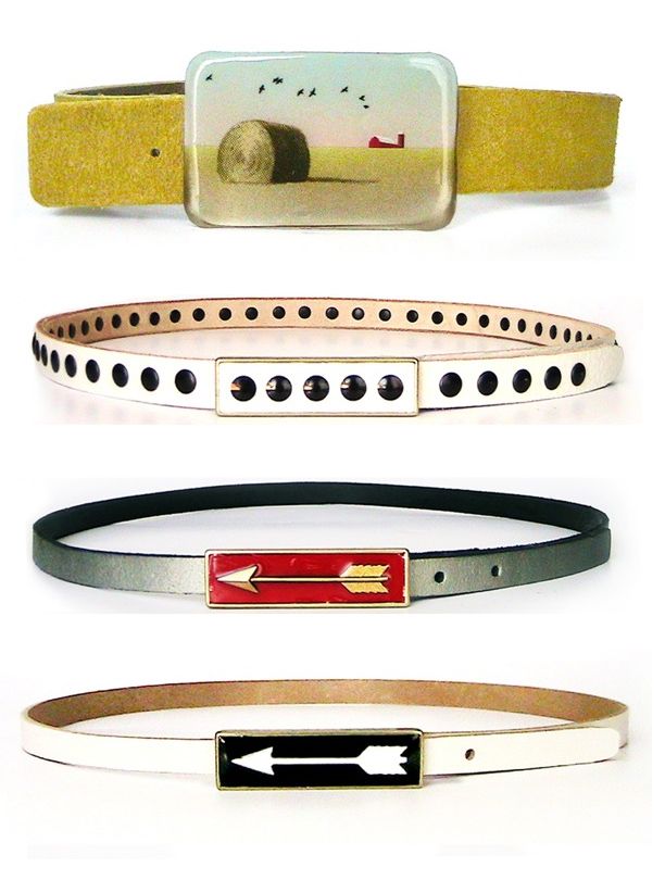 Melissa Hutton Resin Belt Buckels image of Melissa Hutton Resin Belt Buckels