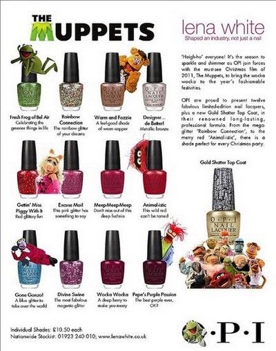 OPI-Muppets