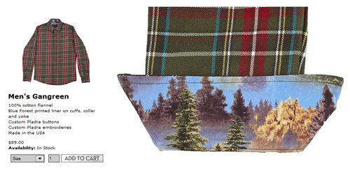 Pladra flannel shirt image of Pladra flannel shirt