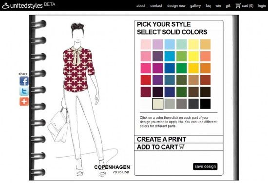 unitedstyles screen shot image of unitedstyles screen shot