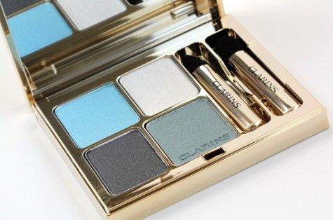 clarins blue sky eyeshadow palette Clrains Spring 2012 eyeshadows image of clarins blue sky eyeshadow palette Clrains Spring 2012 eyeshadows