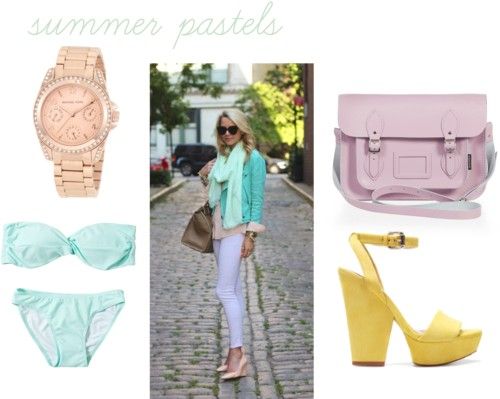 Summer 2012 pastel trend